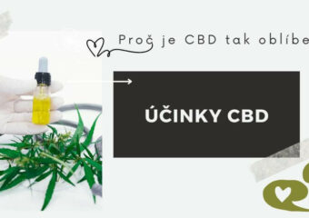 ucinky CBD a konopi